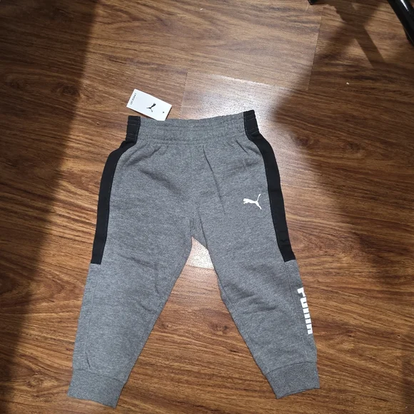 Puma Charcoal Hoodie with Black Accent - Picture 4 of 5